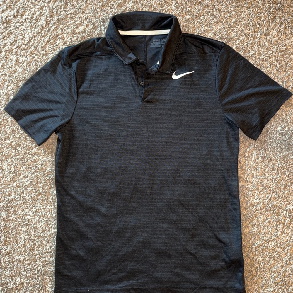 Nike Golf Men's Black Polo Shirt